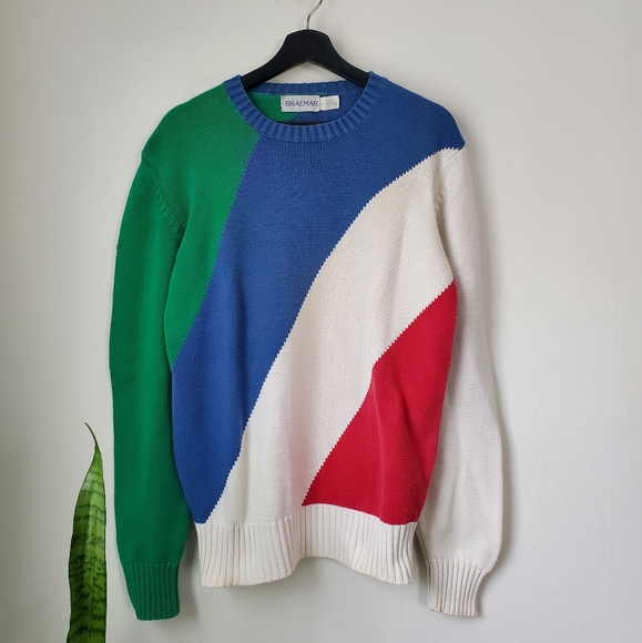 VTG colorblock sweater - Picture 2 of 11
